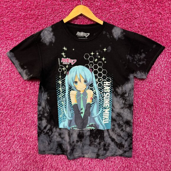 Hatsune Miku Other - Hatsune Miku The Virtual Idol Chibi Style Anime Bleach Dye M